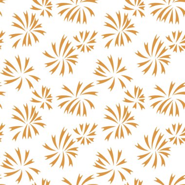 Havai fişeklerle soyut, pürüzsüz desen. Şenlik arka planı. Vektör illüstrasyonu. 