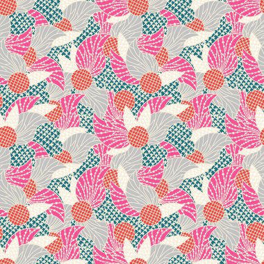 Soyut, soyut, pürüzsüz desenli karalamalar. El çizimi arka plan. Vektör illüstrasyonu. 