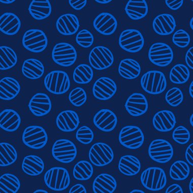 Çizgili eğri daireli geometrik arka plan. Soyut yuvarlak, pürüzsüz desen. Beyaz arka planda elle çizilmiş noktalar var. Vektör illüstrasyonu.    