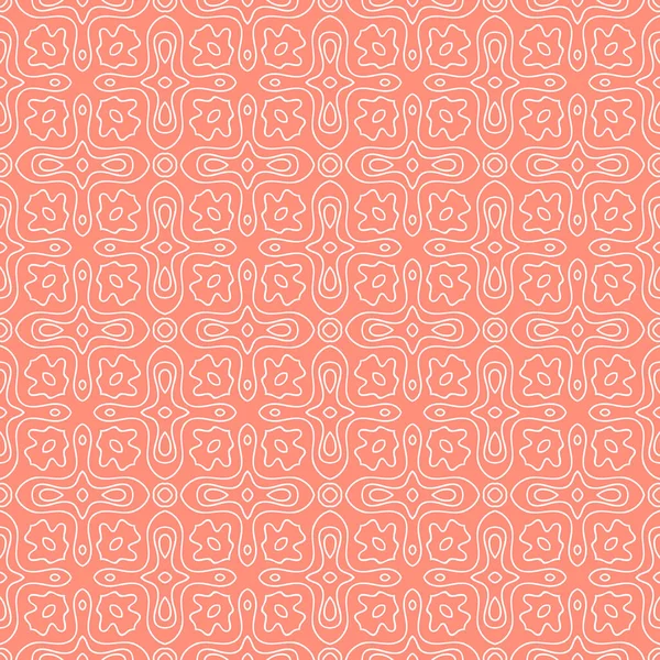 Abstrakte Fantasie Dünne Linie Nahtlose Muster Geometrischer Hintergrund Kreatives Geschenkpapier — Stockvektor