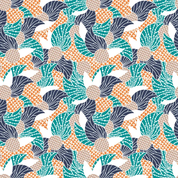 Soyut, soyut, pürüzsüz desenli karalamalar. El çizimi arka plan. Vektör illüstrasyonu. 