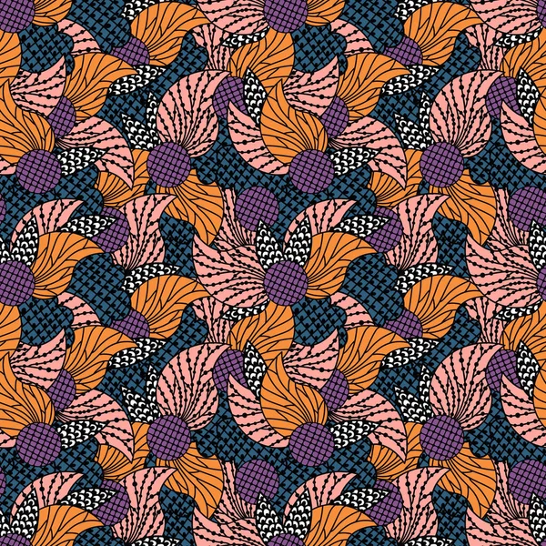 Soyut, soyut, pürüzsüz desenli karalamalar. El çizimi arka plan. Vektör illüstrasyonu. 