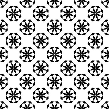 Renkli çiçeklerle kusursuz desen. Çiçek süsü geçmişi. Vektör illüstrasyonu.  