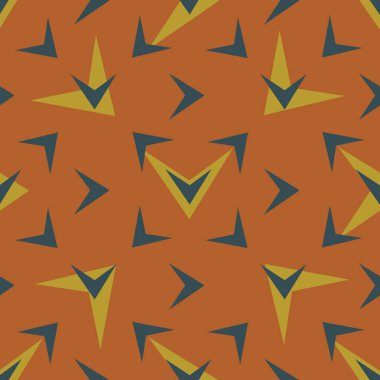 Kusursuz ok deseni. Sonsuz geometrik arka plan. Kontrol işareti. Çağdaş tasarım. 