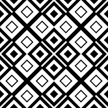 Eşkenar dörtgenli kusursuz soyut bir arkaplan. Damalı sonsuz geometrik desen. Vektör illüstrasyonu. 