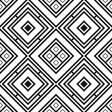 Eşkenar dörtgenli kusursuz soyut bir arkaplan. Damalı sonsuz geometrik desen. Vektör illüstrasyonu. 
