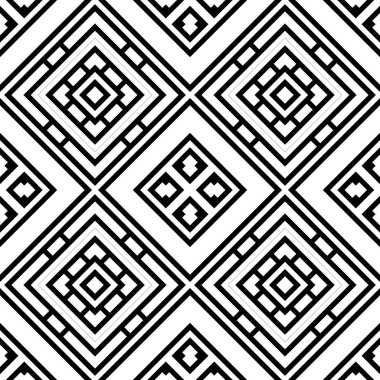 Eşkenar dörtgenli kusursuz soyut bir arkaplan. Damalı sonsuz geometrik desen. Vektör illüstrasyonu. 