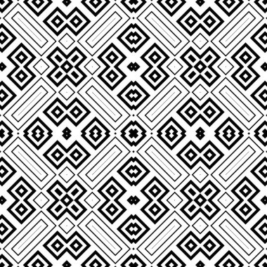 Eşkenar dörtgenli kusursuz soyut bir arkaplan. Damalı sonsuz geometrik desen. Vektör illüstrasyonu. 