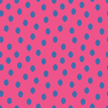 Puantiyeli arka plan. Soyut yuvarlak, pürüzsüz desen. Vektör illüstrasyonu.