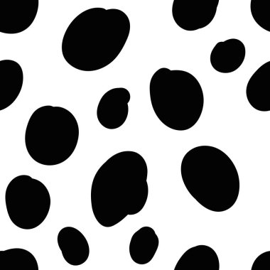 Düz olmayan dairelerle geometrik arkaplan. Soyut yuvarlak, pürüzsüz desen. Beyaz arka planda elle çizilmiş noktalar var. Vektör illüstrasyonu.  