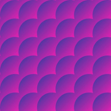 Noktalı, daireli kusursuz soyut bir arka plan. Mozaik sonsuz noktalı geometrik desen. Vektör illüstrasyonu.   