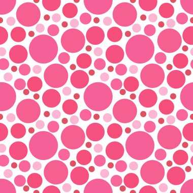 Yuvarlak, pürüzsüz desen. Kusursuz retro çember deseni. Noktalı, pürüzsüz arka plan, desen, ambalaj kağıdı, kumaş, tekstil, web sitesi, duvar kağıdı için süs. Vektör illüstrasyonu.