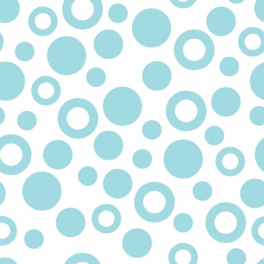 Rastgele noktalı, soyut, pürüzsüz desen. Küçük daireleri olan soyut bir arka plan. Vektör illüstrasyonu.