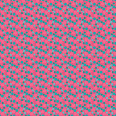 Rastgele noktalı, soyut, pürüzsüz desen. Küçük daireleri olan soyut bir arka plan. Vektör illüstrasyonu.