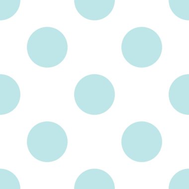 Mavi yuvarlak, pürüzsüz desen. Puantiyeli arka plan. Vektör illüstrasyonu.