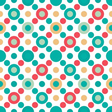 Soyut yuvarlak, pürüzsüz desen. Noktalı yerleşim. Geometrik arkaplan. Vektör illüstrasyonu.