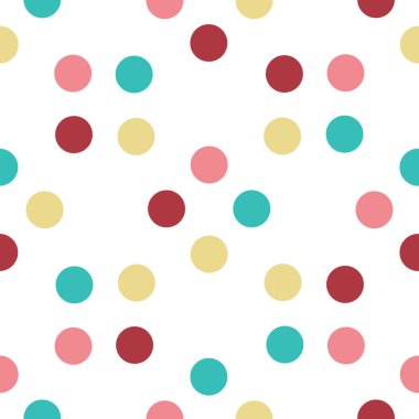 Kusursuz retro çember deseni. Noktalı, pürüzsüz arka plan, desen, ambalaj kağıdı, kumaş, tekstil, web sitesi, duvar kağıdı, vs..