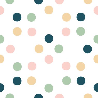 Kusursuz retro çember deseni. Noktalı, pürüzsüz arka plan, desen, ambalaj kağıdı, kumaş, tekstil, web sitesi, duvar kağıdı, vs..