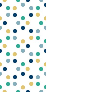 Çember desenli kart ve metin için boş boşluk.