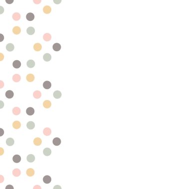 Çember desenli kart ve metin için boş boşluk.