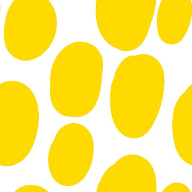 Düz olmayan dairelerle geometrik arkaplan. Soyut yuvarlak, pürüzsüz desen. Beyaz arka planda elle çizilmiş renkli noktalar. Vektör illüstrasyonu.