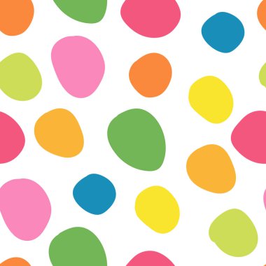 Beyaz zemin üzerinde daireler olan soyut, pürüzsüz desen. Soyut yuvarlak, pürüzsüz desen. Vektör illüstrasyonu.