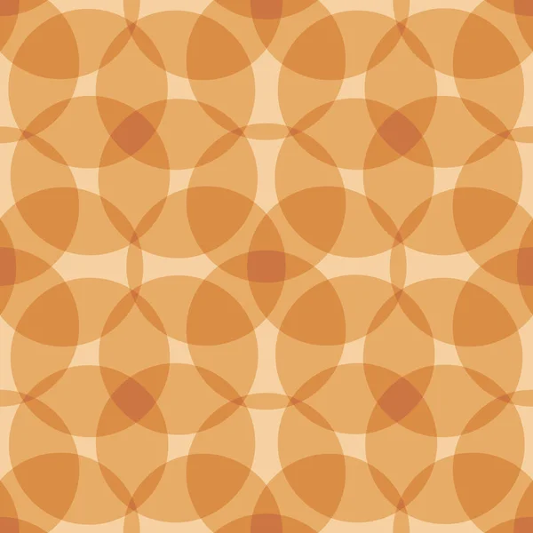 Cirkel Naadloos Patroon Geometrische Oneindigheid Achtergrond Vectorillustratie — Stockvector