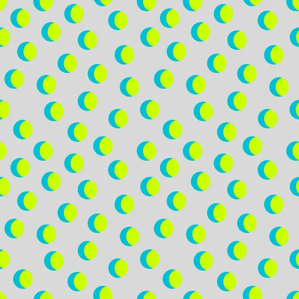 Polka Dot Background Abstract Seamless Pattern Vector Illustration — Stock Vector