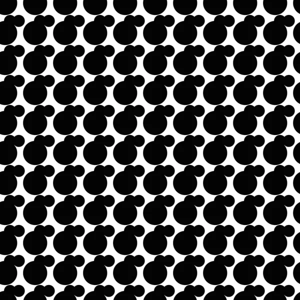 Sort Hvid Sømløse Mønster Med Prikker Plettet Tekstur Abstrakt Geometrisk – Stock-vektor