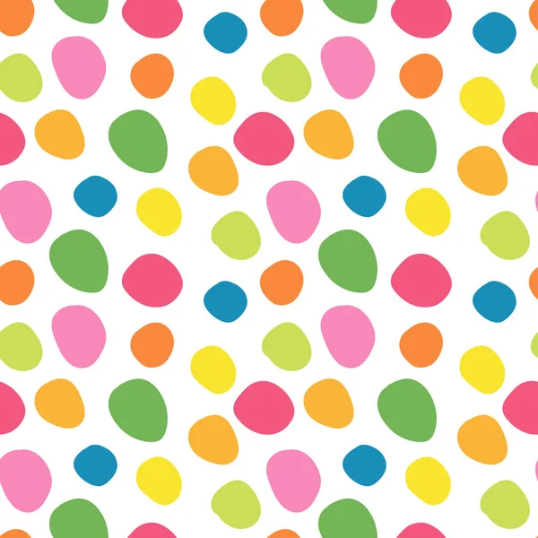 Rastgele çizilmiş noktaları olan soyut, pürüzsüz bir desen. Vektör illüstrasyonu.