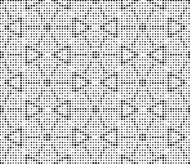 Soyut yarım ton süslemeli geometrik arkaplan. Pop sanat tarzı kart. Grunge dokusu. Vektör illüstrasyonu. 