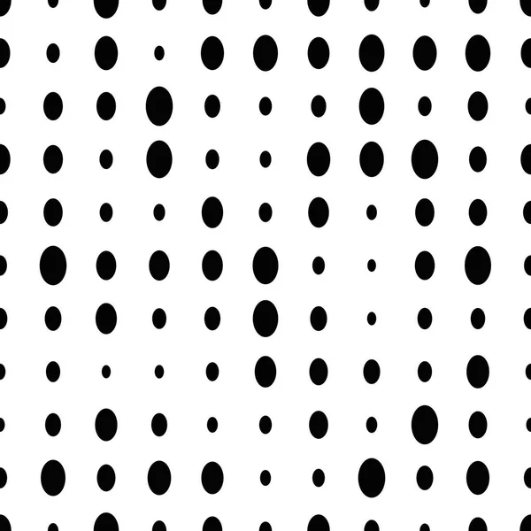 Halftone Fond Abstrait Sans Couture Avec Des Cercles Ovales Modèle — Image vectorielle