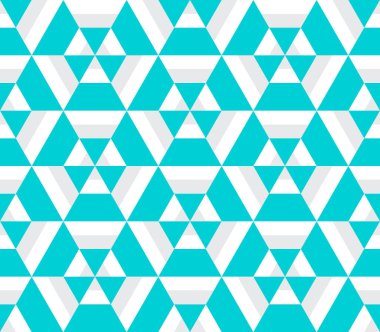 Soyut altıgen geometrik dikişsiz desen. Mozaik arka plan. Vektör illüstrasyonu.