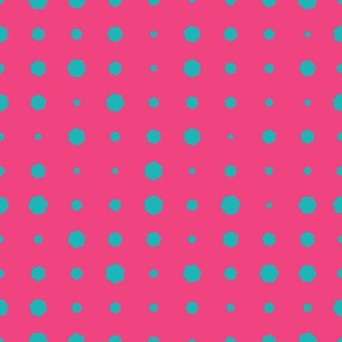 Mavi ve pembe yarım tonlu dikişsiz geometrik desen. Renkli sonsuzluk soyut bal peteği geometrik arka plan. Cinsiyet, altıgen arka plan. Vektör illüstrasyonu.