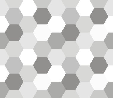 Kusursuz geometrik desen. Renkli sonsuzluk soyut bal peteği geometrik arka plan. Cinsiyet, altıgen arka plan. Vektör illüstrasyonu.