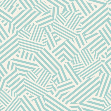 Soyut dağınık doğrusal nokta, daireler, geometrik dikişsiz desen. Çizgili arka plan. Vektör illüstrasyonu.   