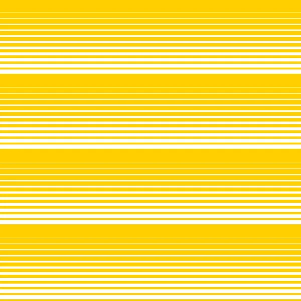 Colorful Yellow Horizontal Stripped Halftone Background Vector Illustration — Stock Vector