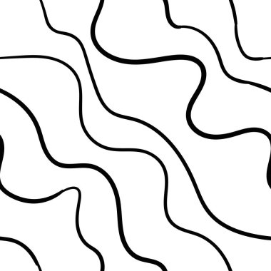 Soyut köşegen doğrusal geometrik dikişsiz desen. Karalama geçmişi. Vektör illüstrasyonu.