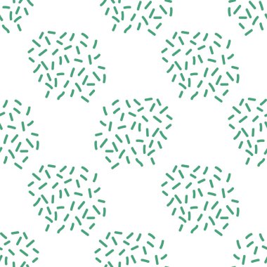 Doodle Memphis kusursuz bir model. Arkaplan. Çizgili retro fon. Güzel ambalaj kağıdı. Vektör illüstrasyonu.   