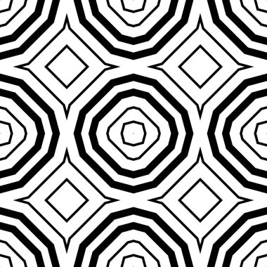 Soyut ince çizgili, kusursuz desen. Doğrusal süslemeli geometrik arkaplan. Paket kağıdı. Vektör illüstrasyonu.            