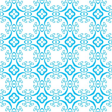 Soyut ince çizgi, kıvrımlı, pürüzsüz desen. Doğrusal süslemeli geometrik arkaplan. Paket kağıdı. Vektör illüstrasyonu.             