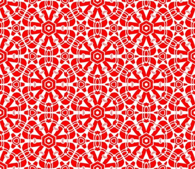 Soyut ince çizgi, kıvrımlı, pürüzsüz desen. Doğrusal süslemeli geometrik arkaplan. Paket kağıdı. Vektör illüstrasyonu.             