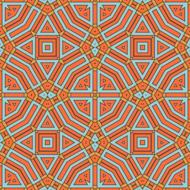 Soyut ince çizgili, kusursuz desen. Doğrusal süslemeli geometrik arkaplan. Paket kağıdı. Vektör illüstrasyonu.           