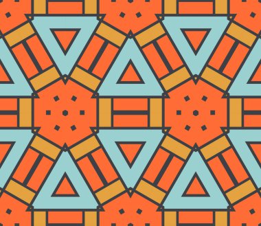 Soyut ince çizgili, kusursuz desen. Doğrusal süslemeli geometrik arkaplan. Paket kağıdı. Vektör illüstrasyonu.           