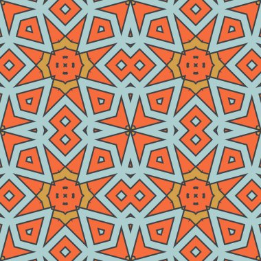 Soyut ince çizgili, kusursuz desen. Doğrusal süslemeli geometrik arkaplan. Paket kağıdı. Vektör illüstrasyonu.           