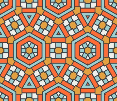 Soyut ince çizgili, kusursuz desen. Doğrusal süslemeli geometrik arkaplan. Paket kağıdı. Vektör illüstrasyonu.           