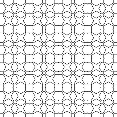 Soyut ince çizgili, kusursuz desen. Doğrusal süslemeli geometrik arkaplan. Paket kağıdı. Vektör illüstrasyonu.           