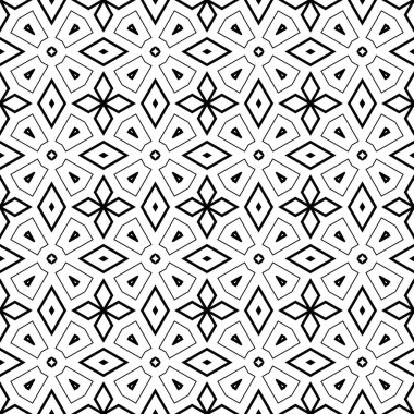 Soyut ince çizgili, kusursuz desen. Doğrusal süslemeli geometrik arkaplan. Paket kağıdı. Vektör illüstrasyonu.           