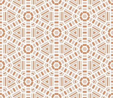 Soyut jeo-kusursuz desen. Altıgen çizgili çizgili geometrik arkaplan. Paket kağıdı. Vektör illüstrasyonu.               