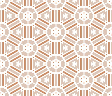 Soyut jeo-kusursuz desen. Altıgen çizgili çizgili geometrik arkaplan. Paket kağıdı. Vektör illüstrasyonu.               